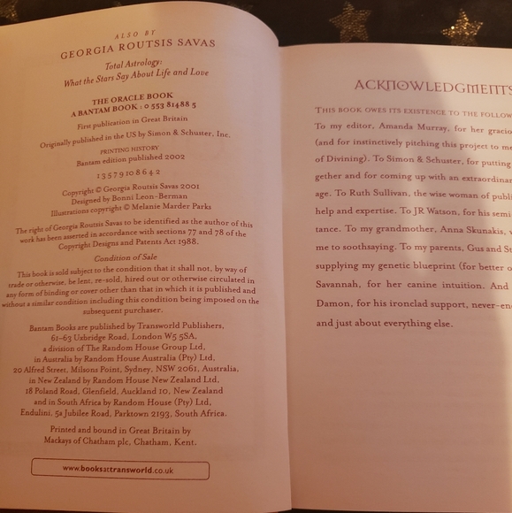 Sold!! The Oracle Book - Picture 3 of 3